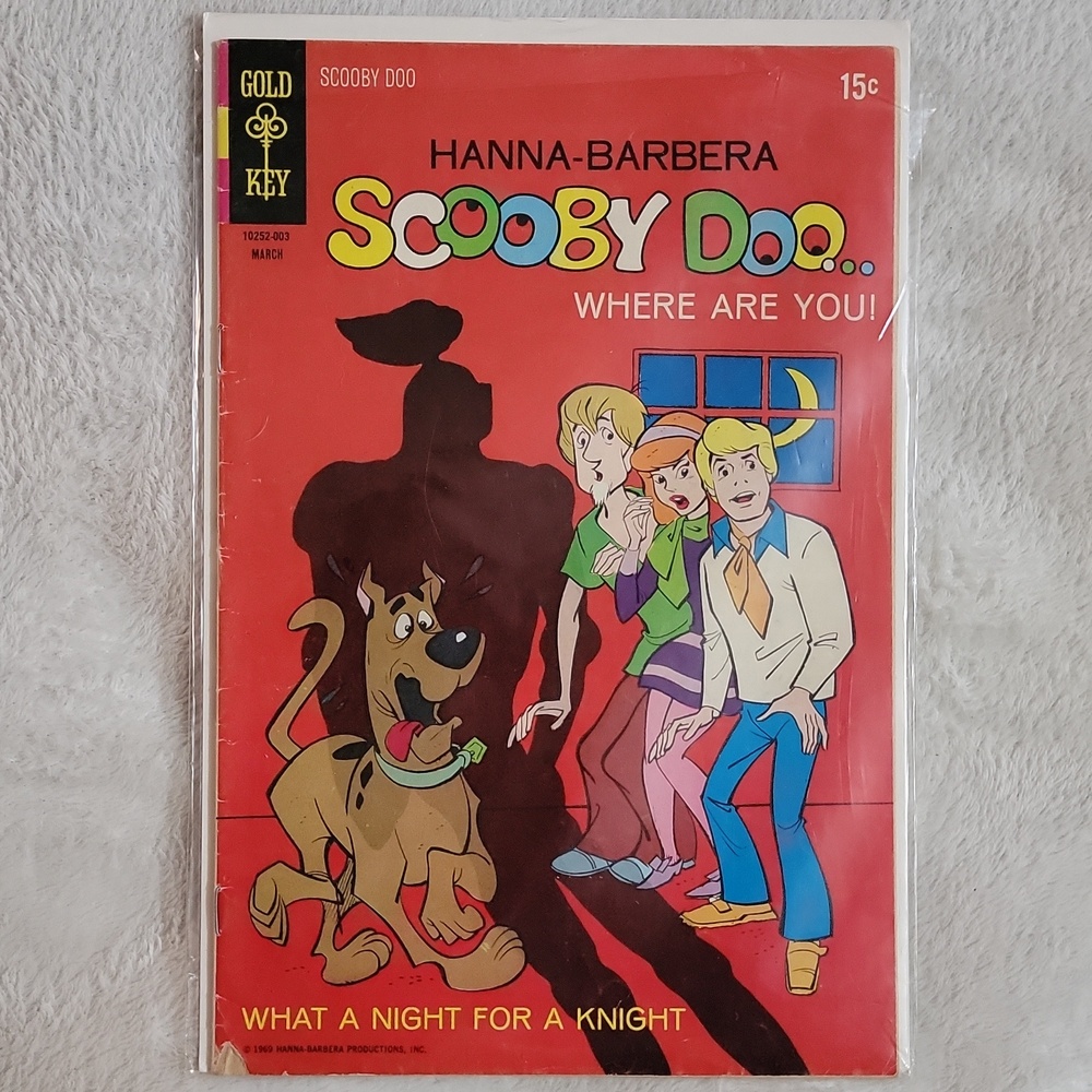 Scooby Doo #1 What A Night For A Knight Comic Book 1970